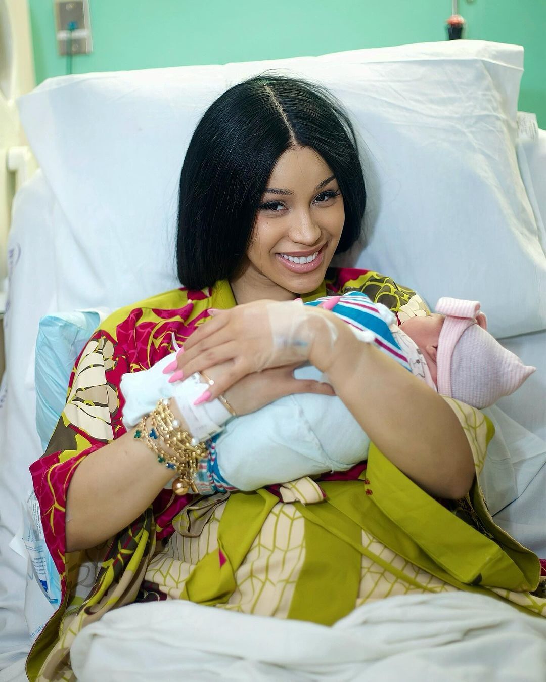 Cardi B gives birth for the third time