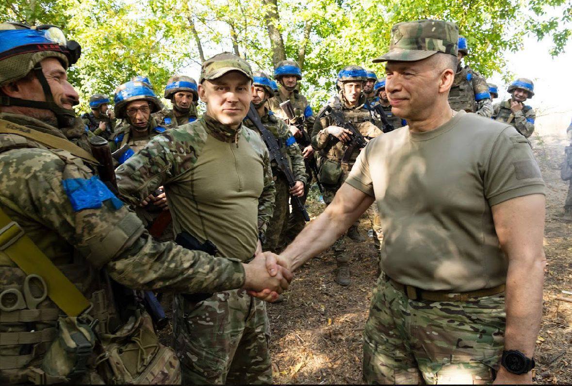 Syrskyi showed Ukrainian defenders on the eve of battle: photos from the front