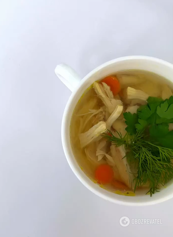 How to cook a rich broth correctly so that it is transparent and low-fat: we share the technology