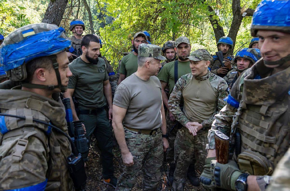 Syrskyi showed Ukrainian defenders on the eve of battle: photos from the front