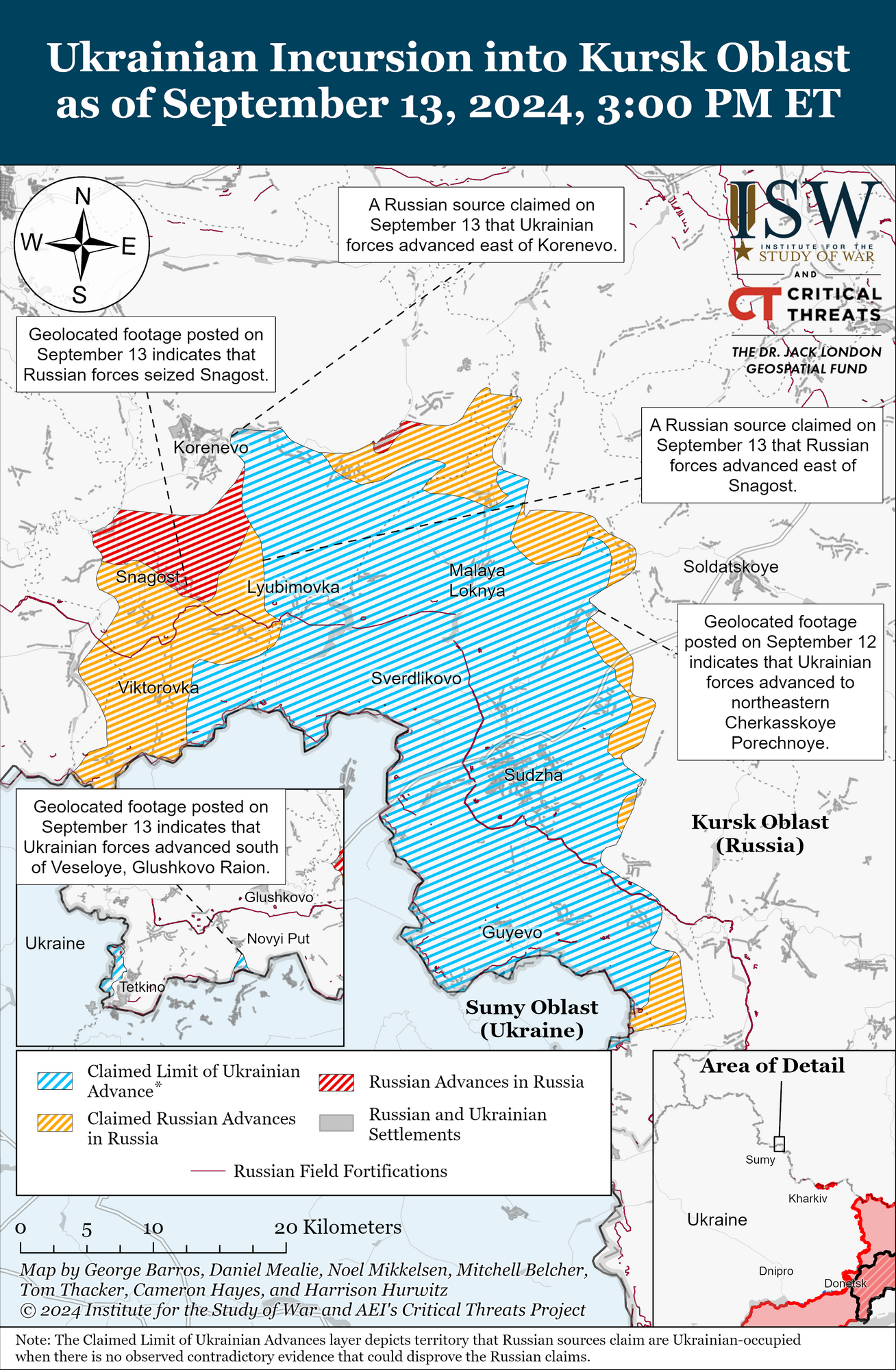 Ukrainian Armed Forces enter another district in Kursk region - ISW 