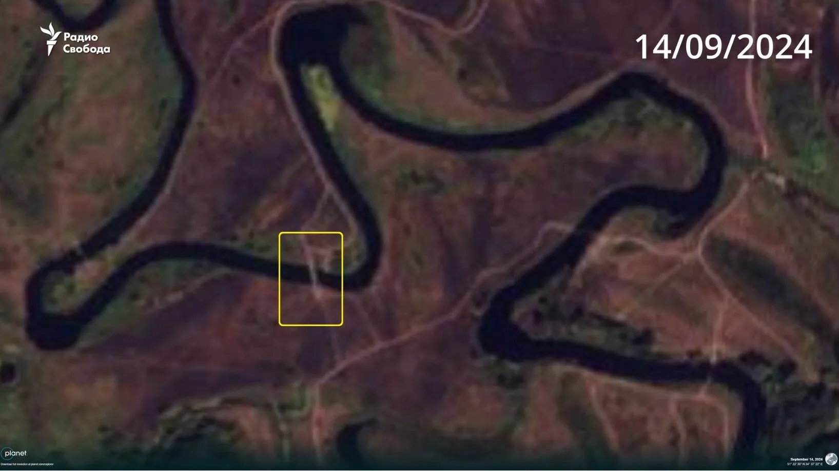 Russia's counteroffensive in Kursk region shown on satellite photos