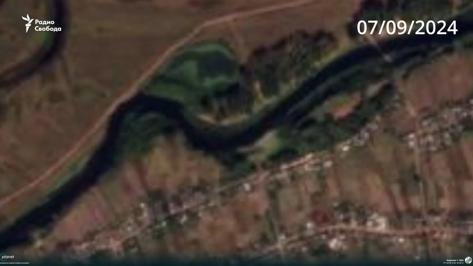 Russia's counteroffensive in Kursk region shown on satellite photos