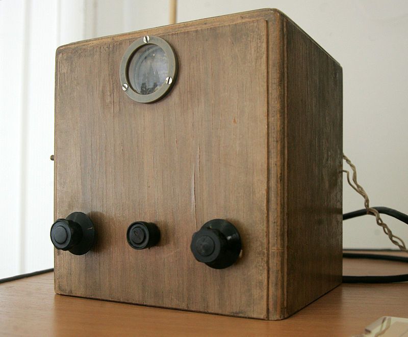 First serial TV set of the USSR ''B-2''