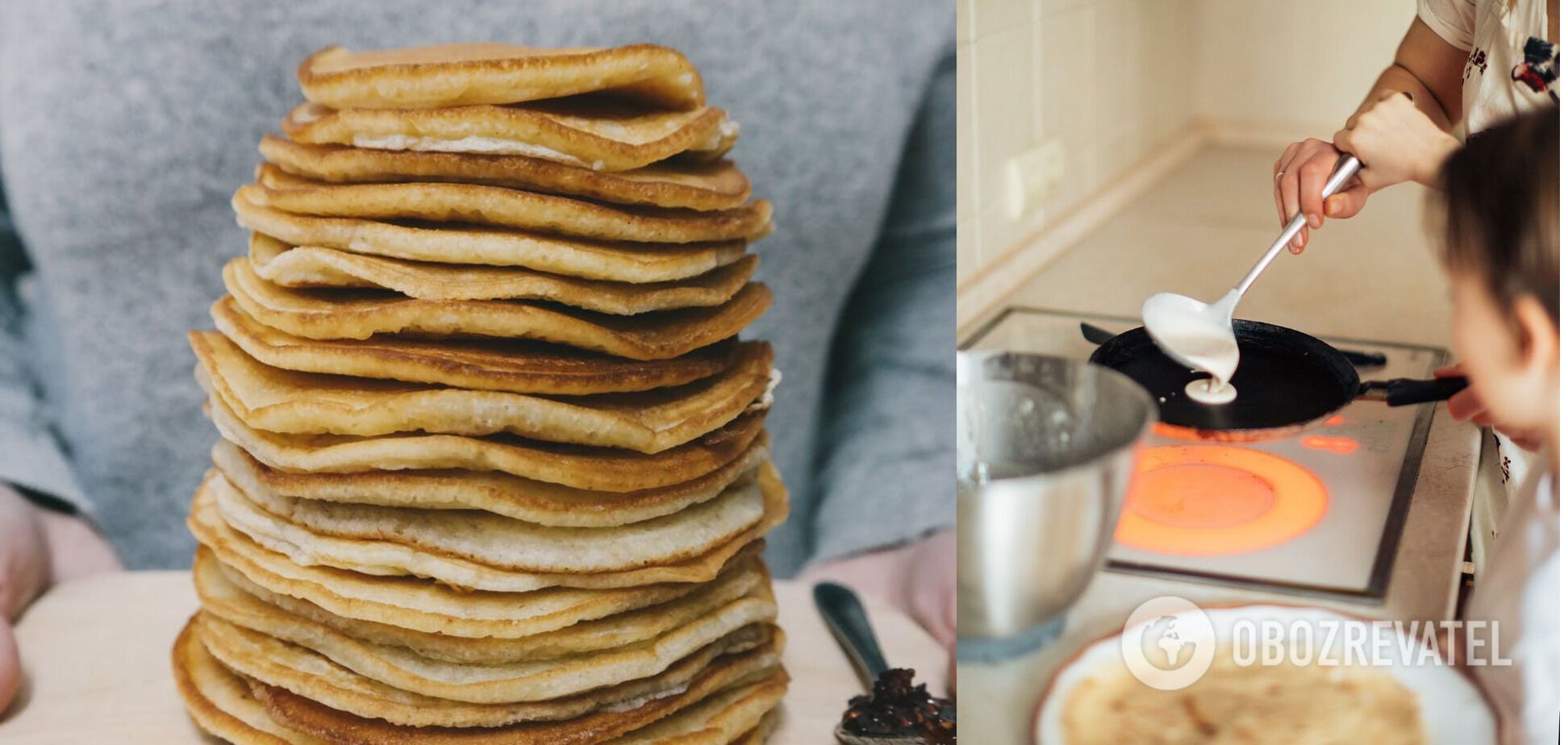 Technology for making thin pancakes