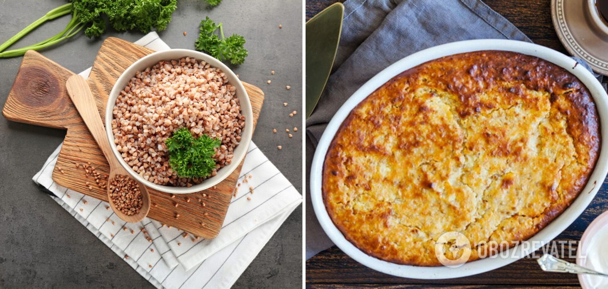 How to cook crumbly buckwheat in the oven