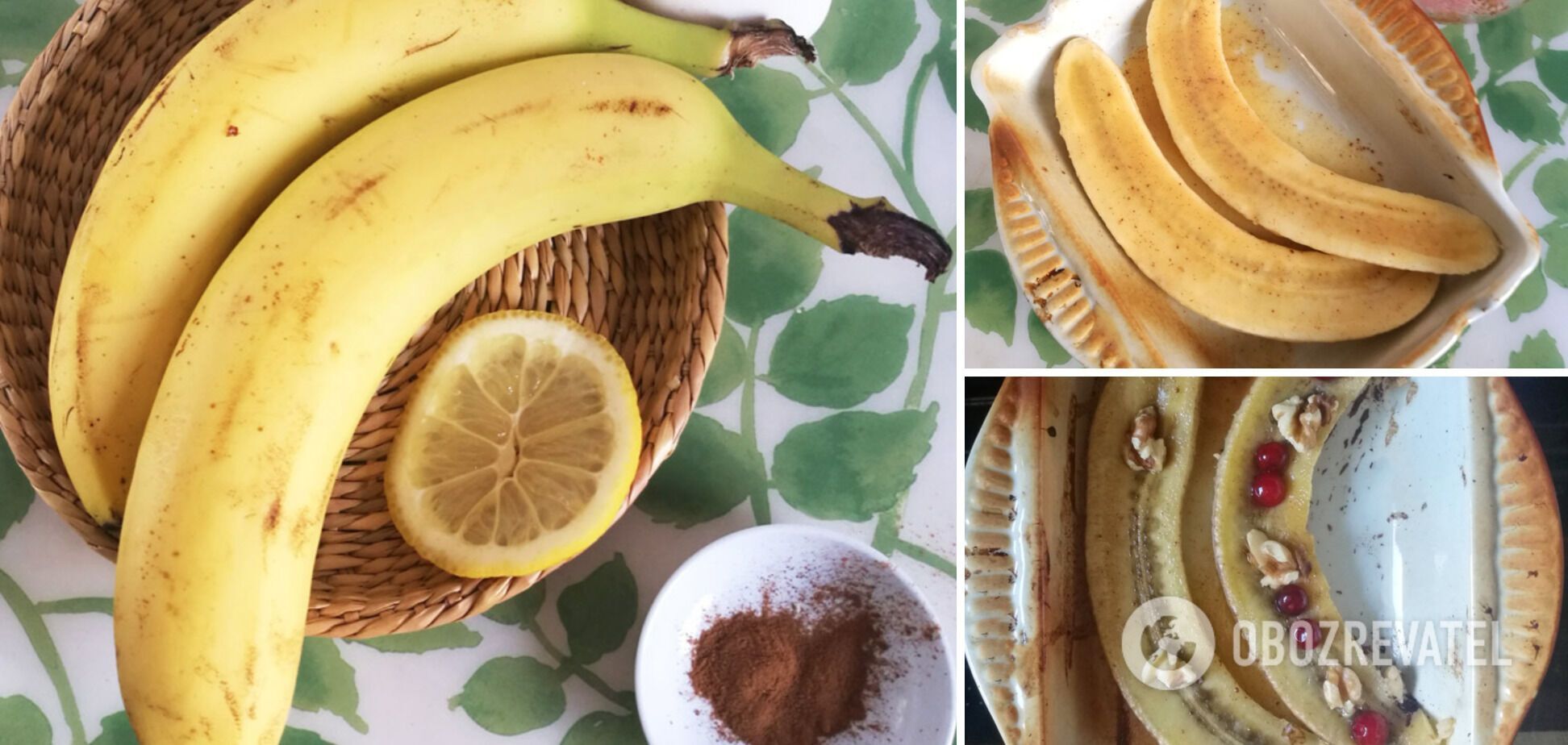 Easy banana dessert