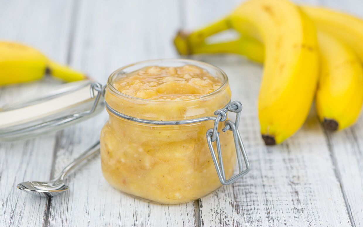 Banana peel jam and candied fruit: two easy recipes