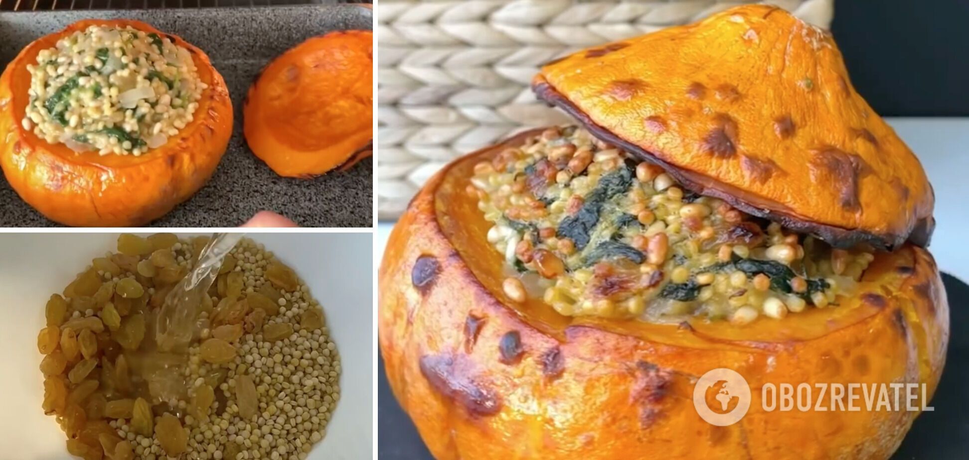 Pumpkin and couscous