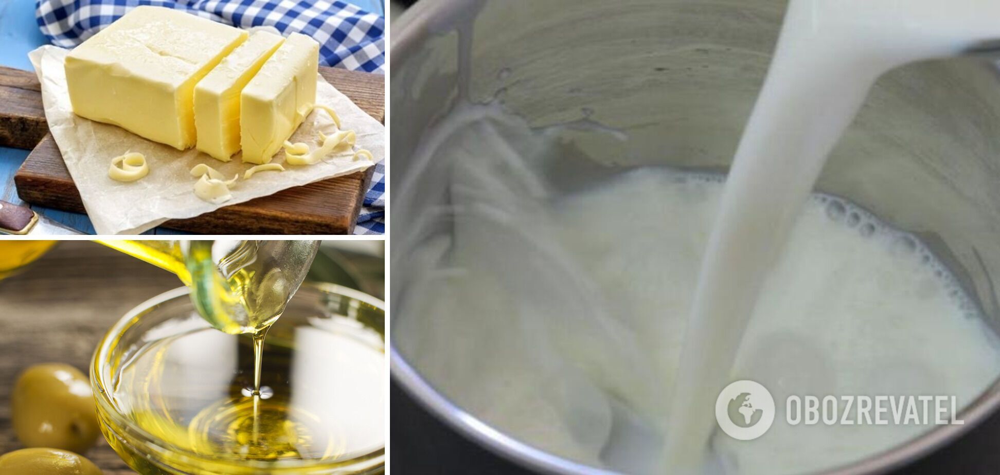 Butter or olive oil will help prevent milk from boiling over.