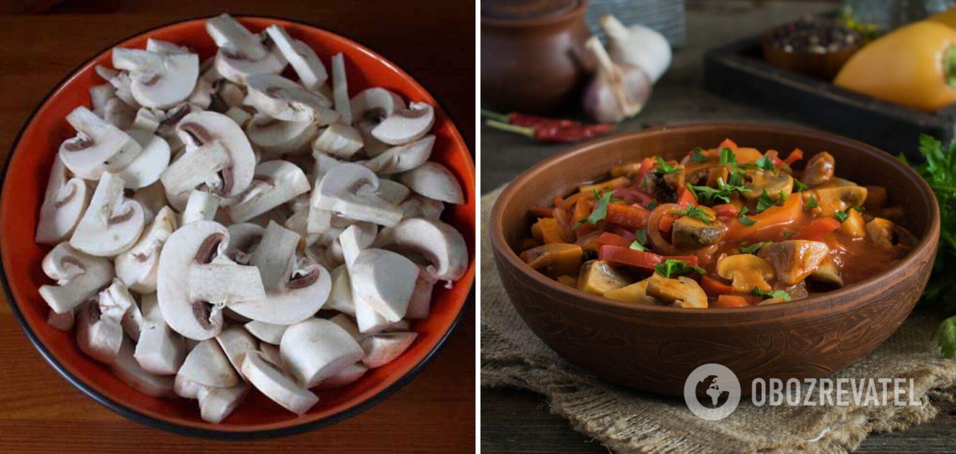 Mushroom goulash