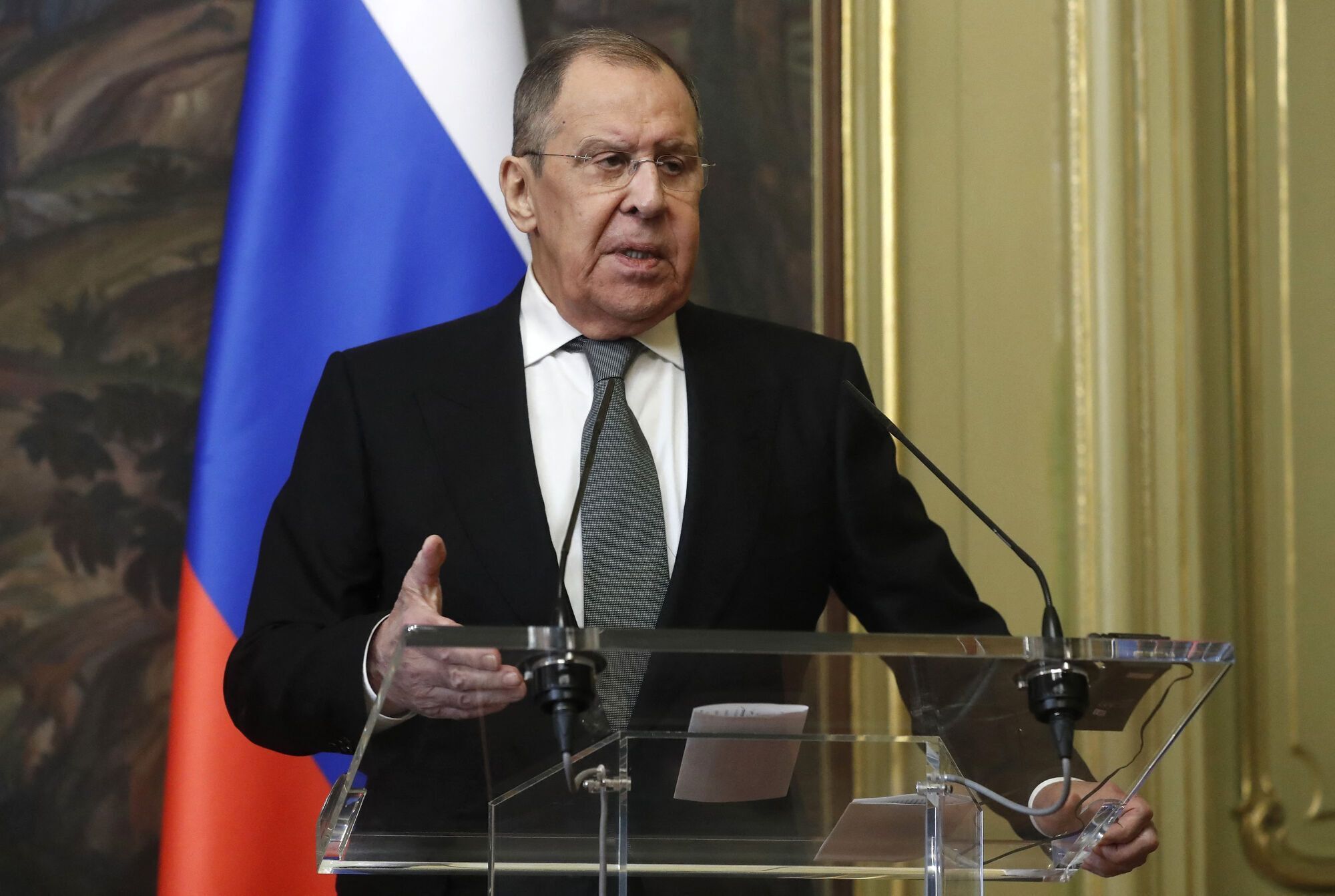 ''You bury your own and strangers'': Lavrov is harshly put in his place online after speaking about Western aggression in sports