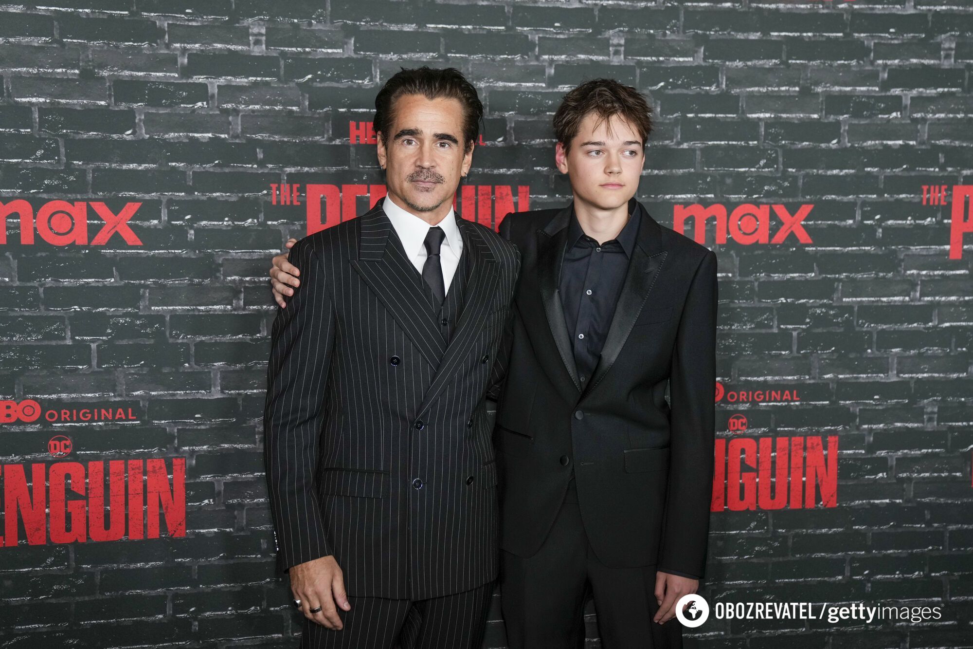 Batman star Colin Farrell appeared on the red carpet with his handsome younger son, who is rarely seen in public. Photo.