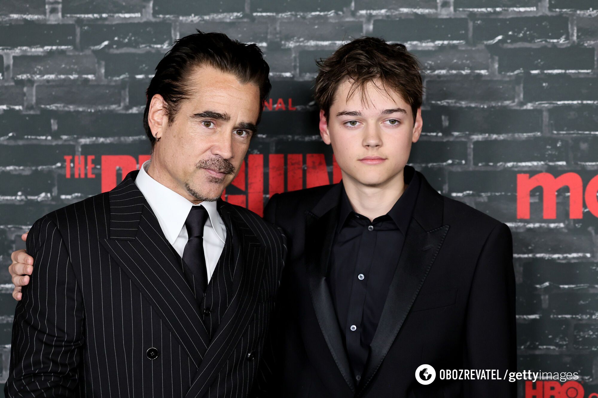 Batman star Colin Farrell appeared on the red carpet with his handsome younger son, who is rarely seen in public. Photo.