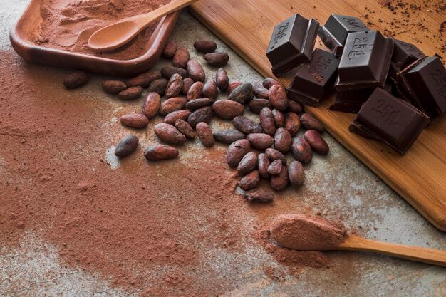 Carob powder is most commonly used in baking