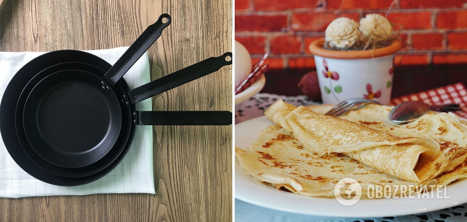 How to choose a pancake pan