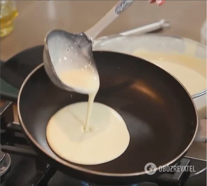 Crepe batter