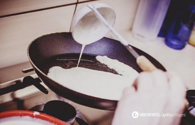 Cooking pancakes