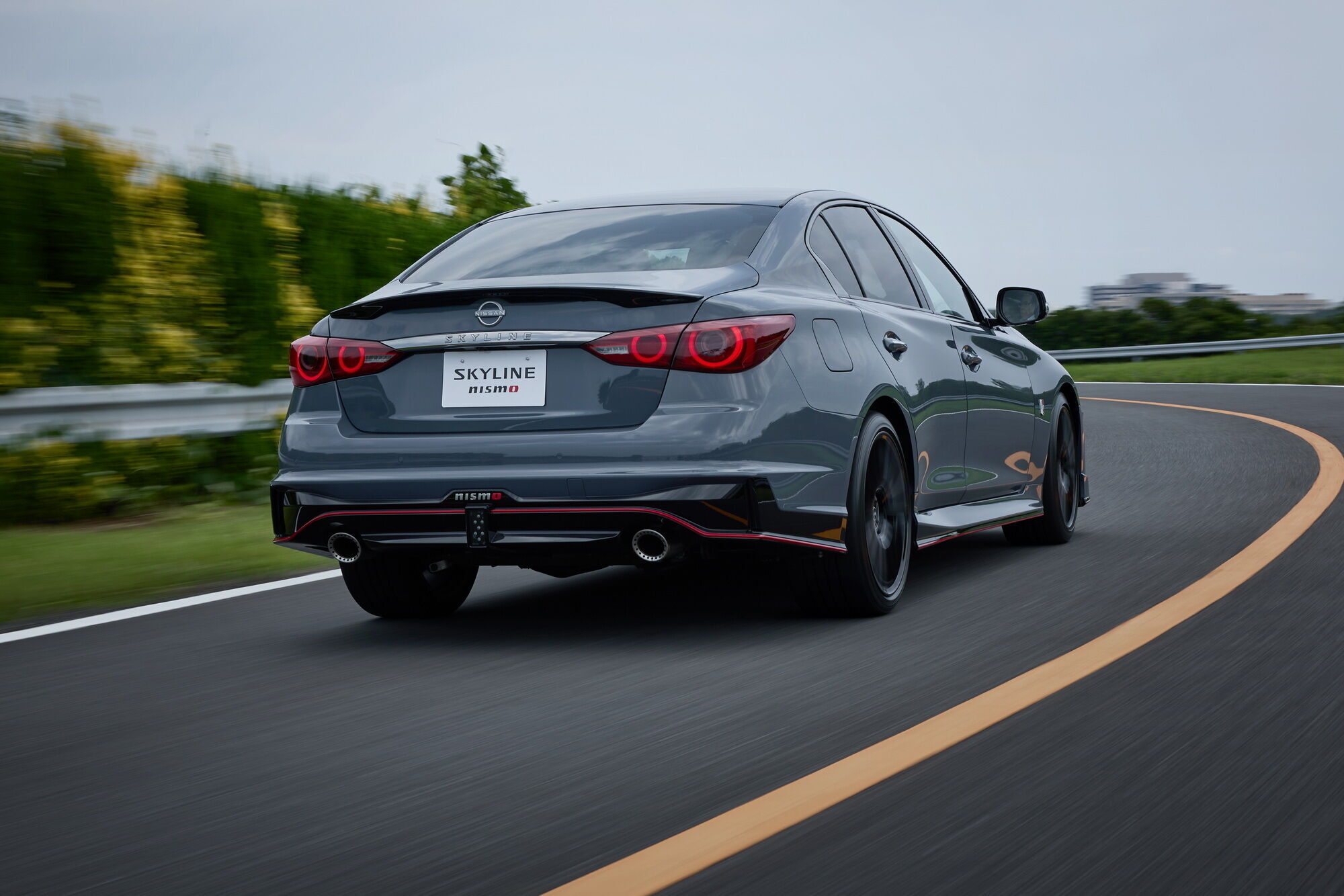 Nissan unveils a supercharged Skyline Nismo sedan