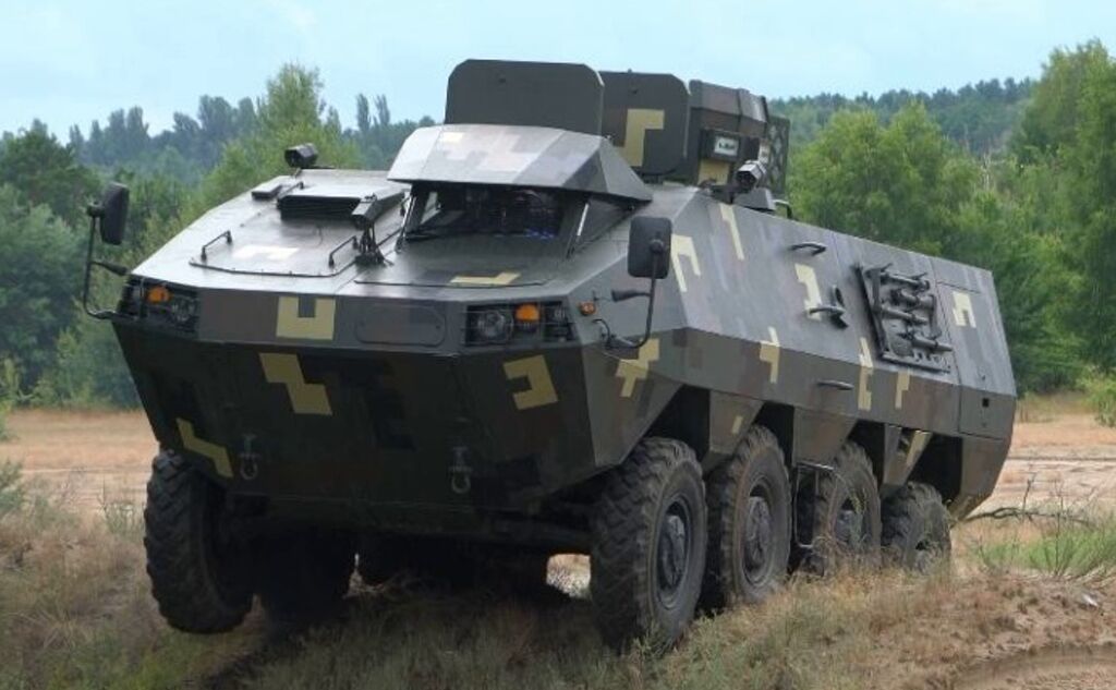 The Ministry of Defense has authorized the delivery of the domestic armored personnel carrier Khorunzhyi to the Armed Forces: what is known about it. Photo