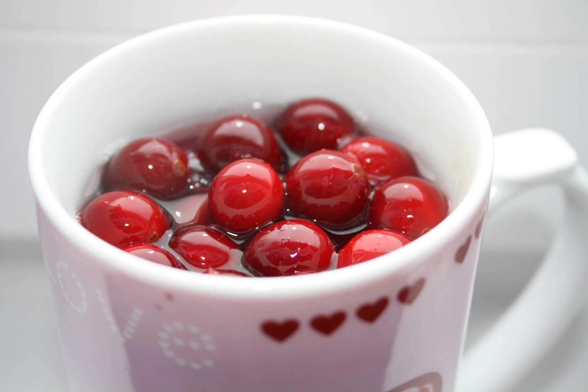 Cranberry tea.