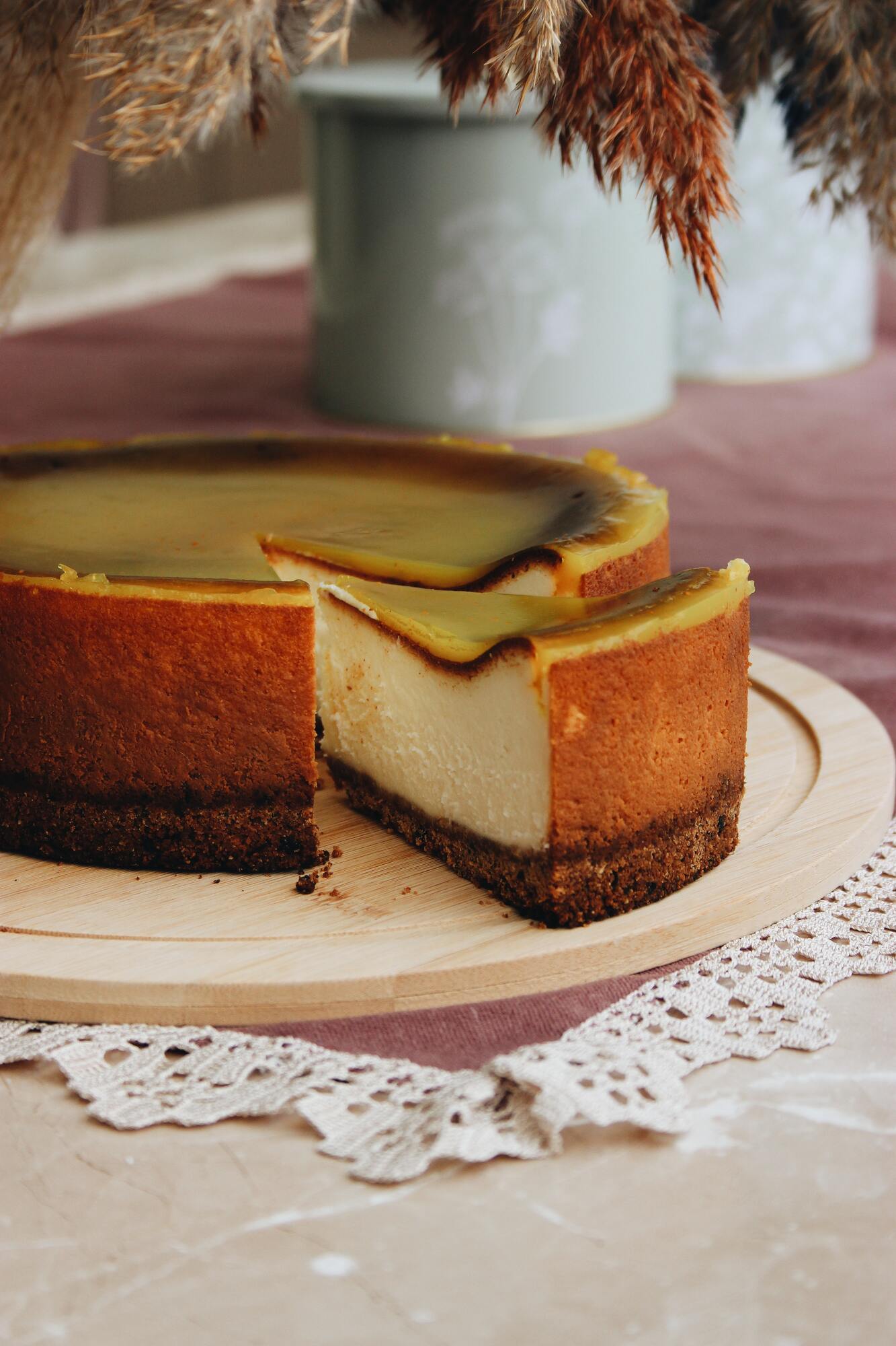 Cheesecake with cheese