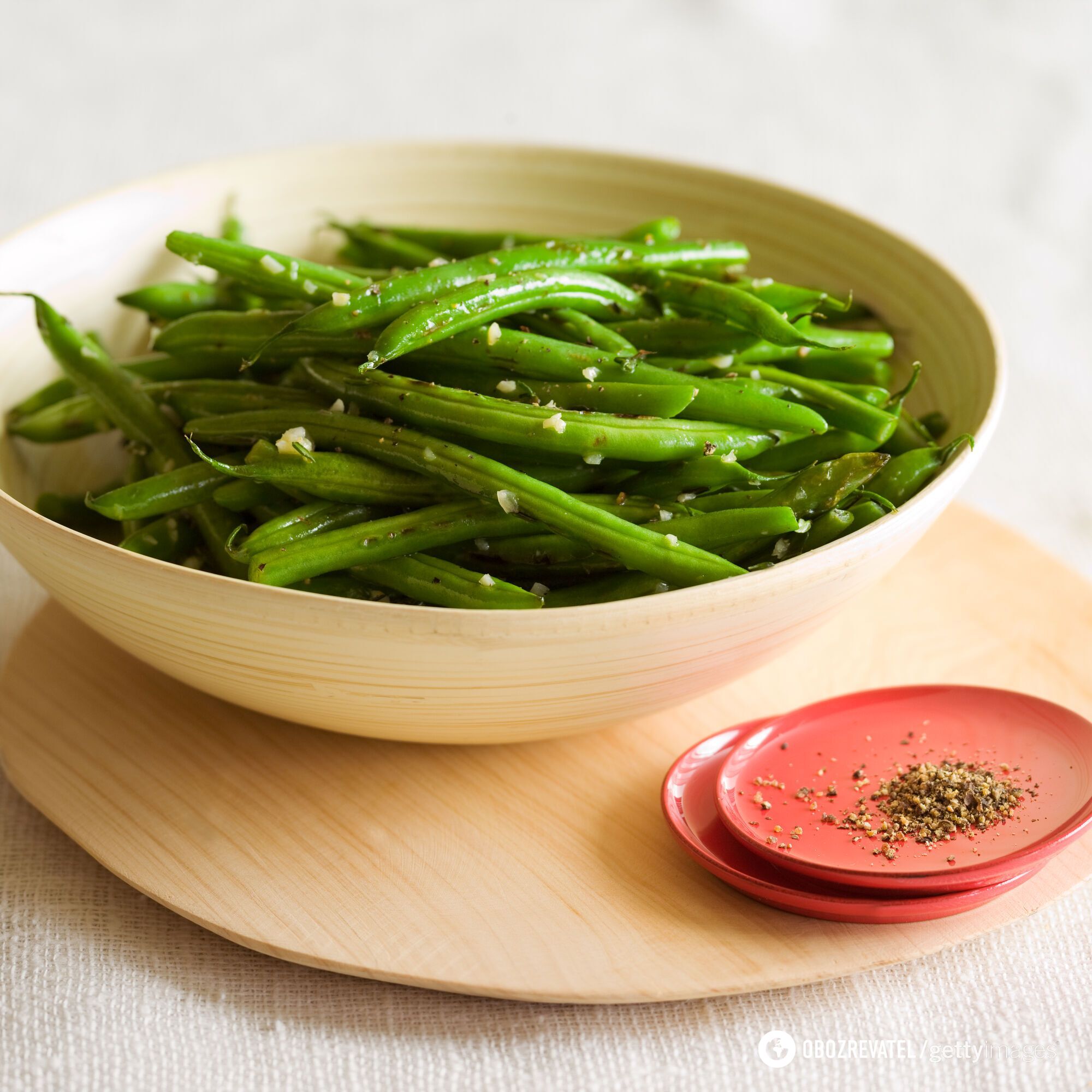 Garlic scapes.