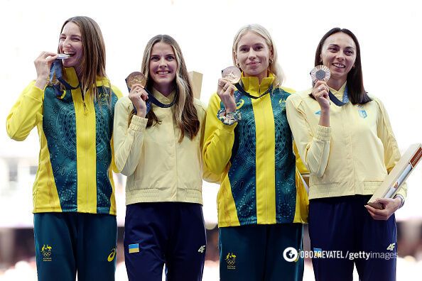 Herashchenko tells what happened to her Olympic medal a month after the 2024 Games