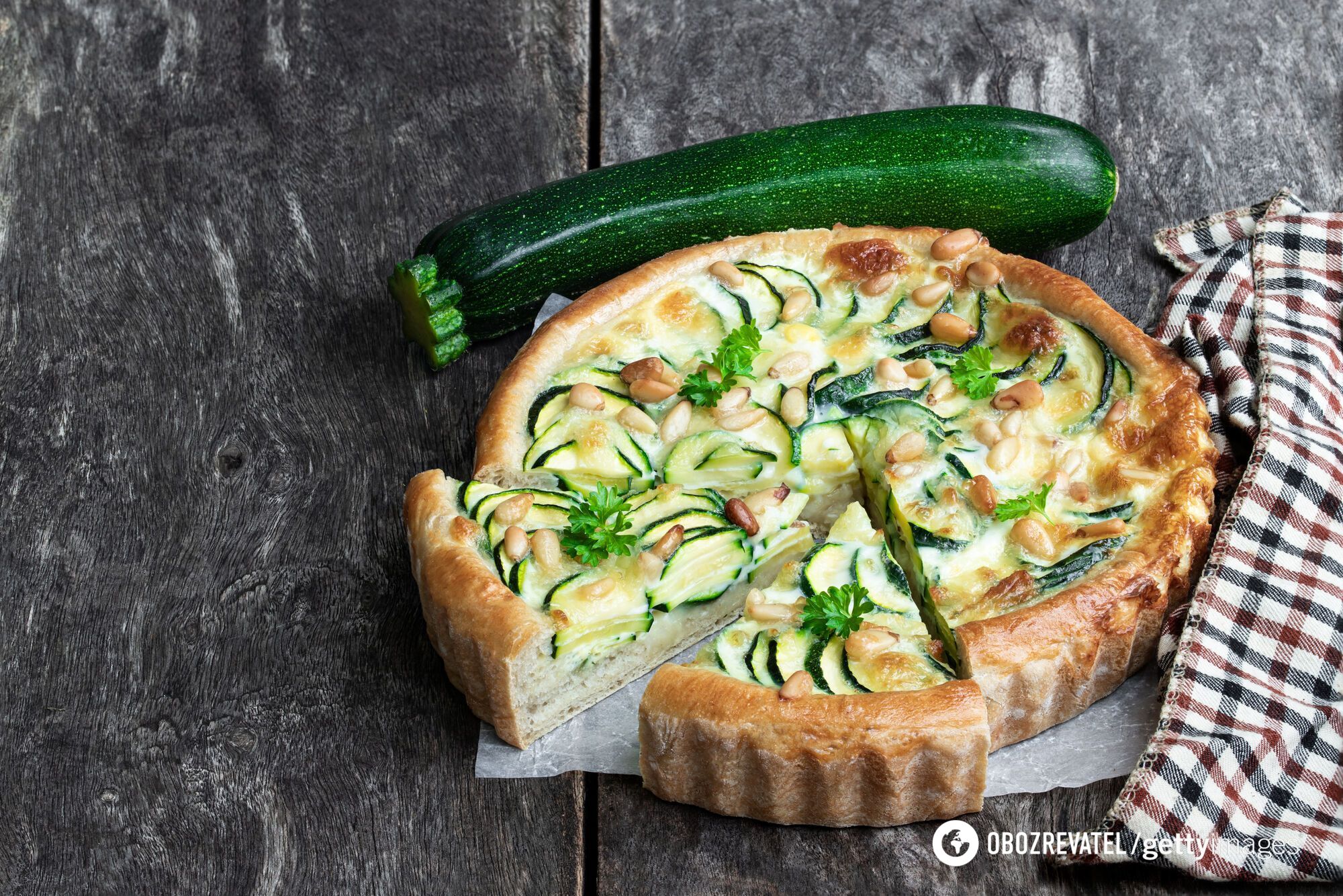 Zucchini pie