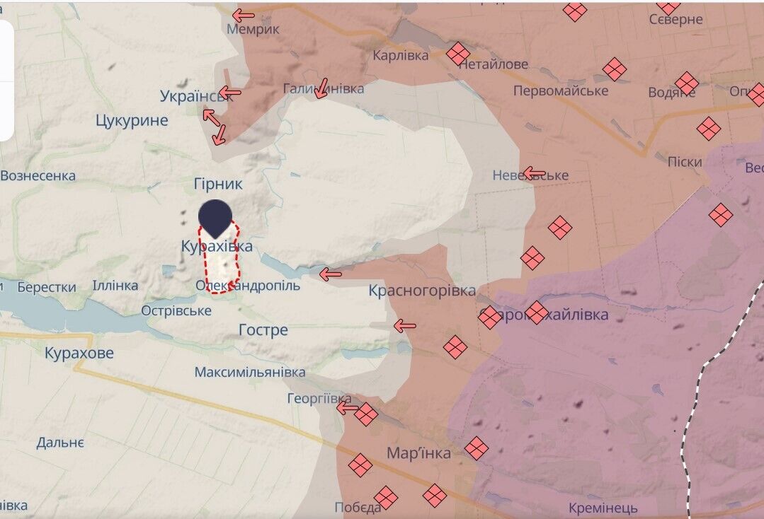 The hottest areas are in Kurakhove sector: how many combat engagements took place at the front so far