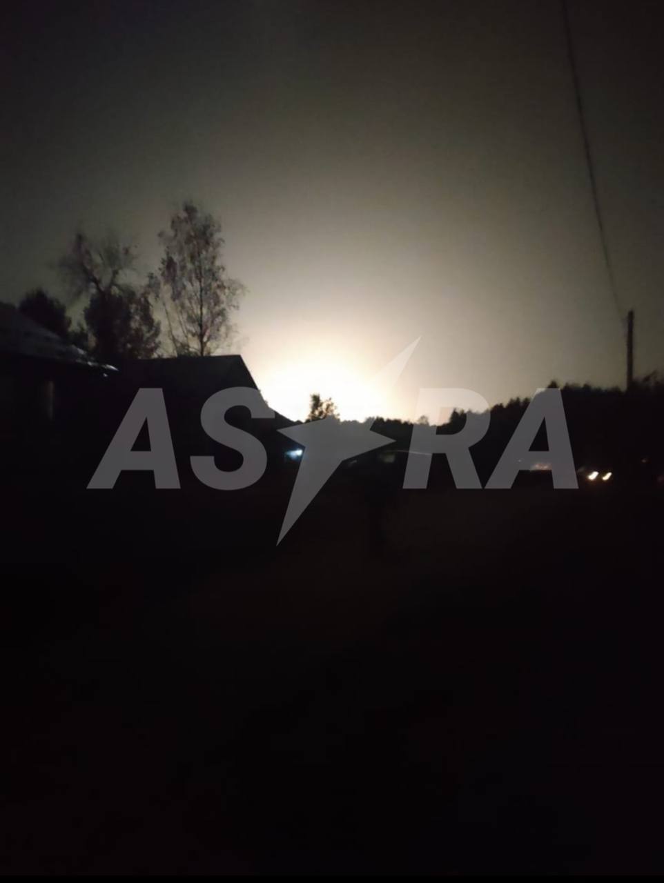 Shells detonate at MMAD warehouse in Oktyabrskoye as Russian Tver region under UAV attack again. Photo and video