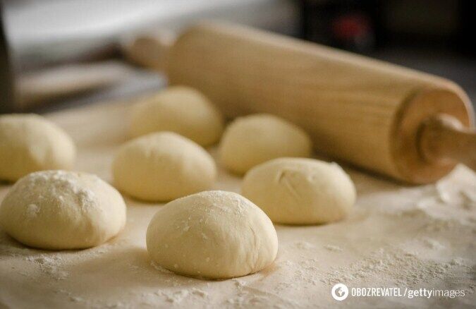 Preparing the dough