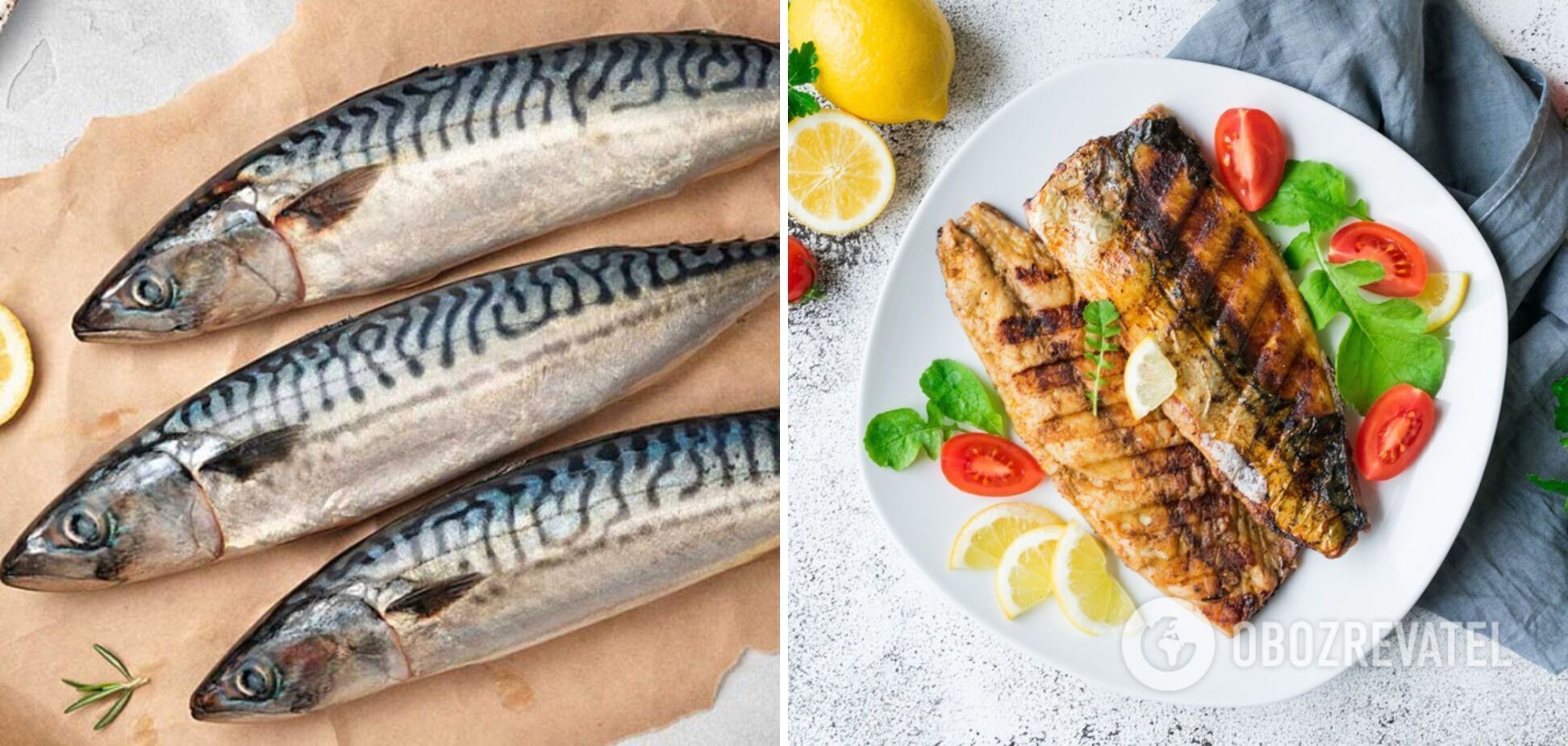 Delicious mackerel