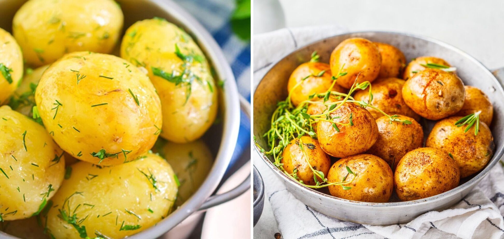 Potatoes for salad