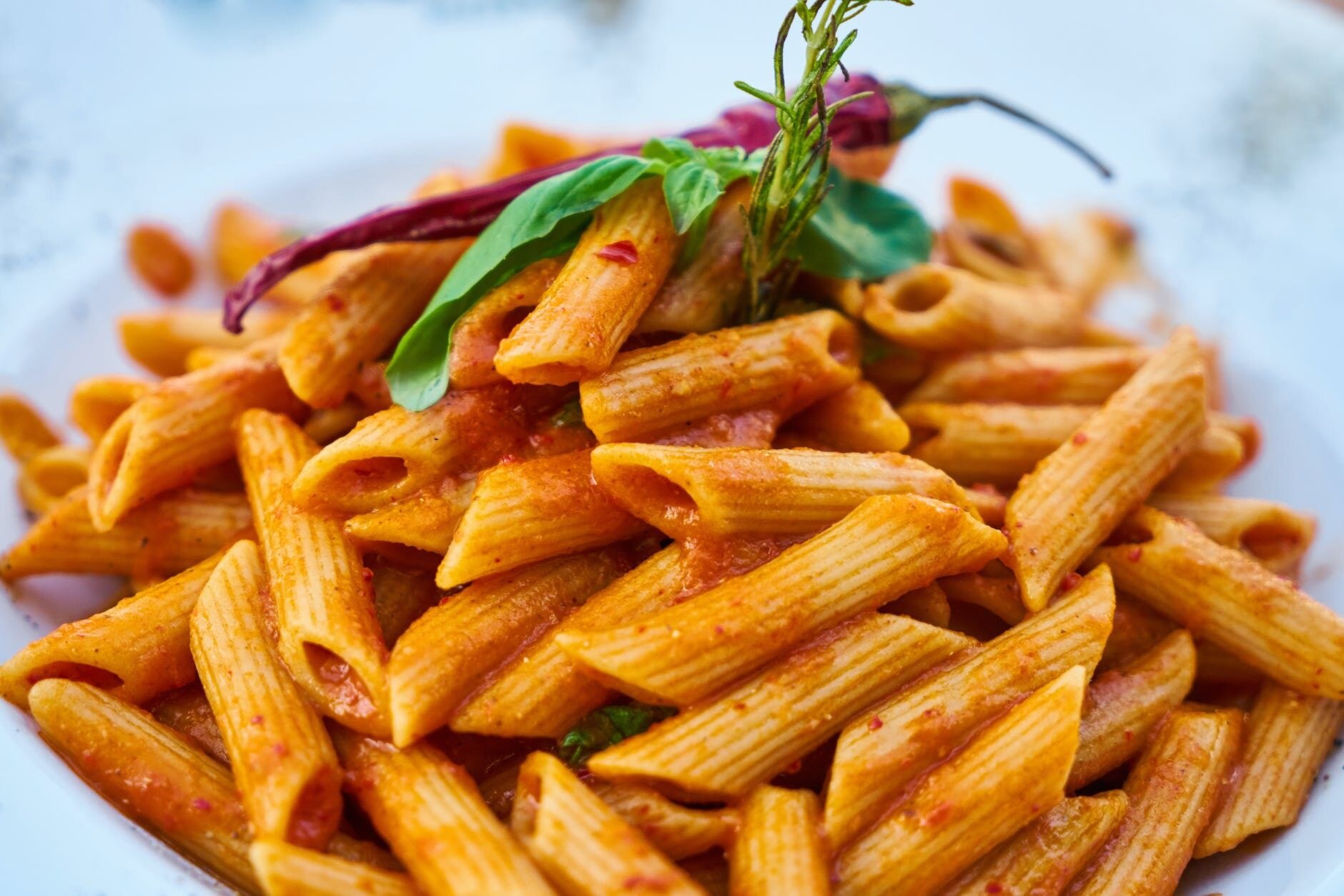 Navy pasta in a slow cooker