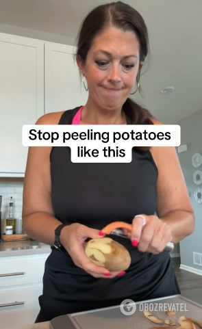 You've definitely been peeling potatoes wrong! An ingenious life hack that will save you from suffering