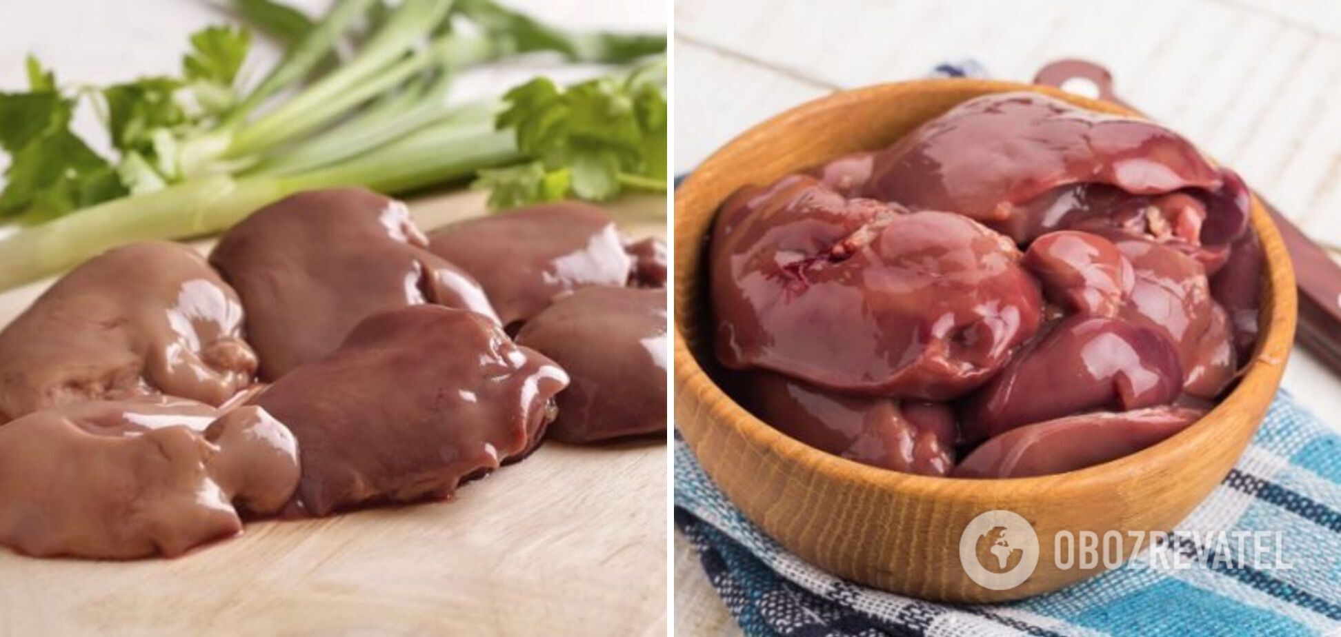 Quality chicken and turkey liver