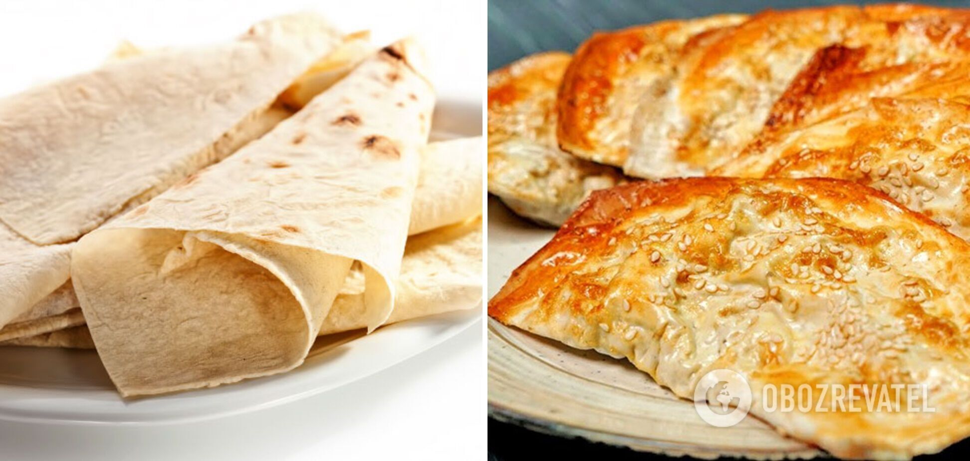 Chebureks from pita bread