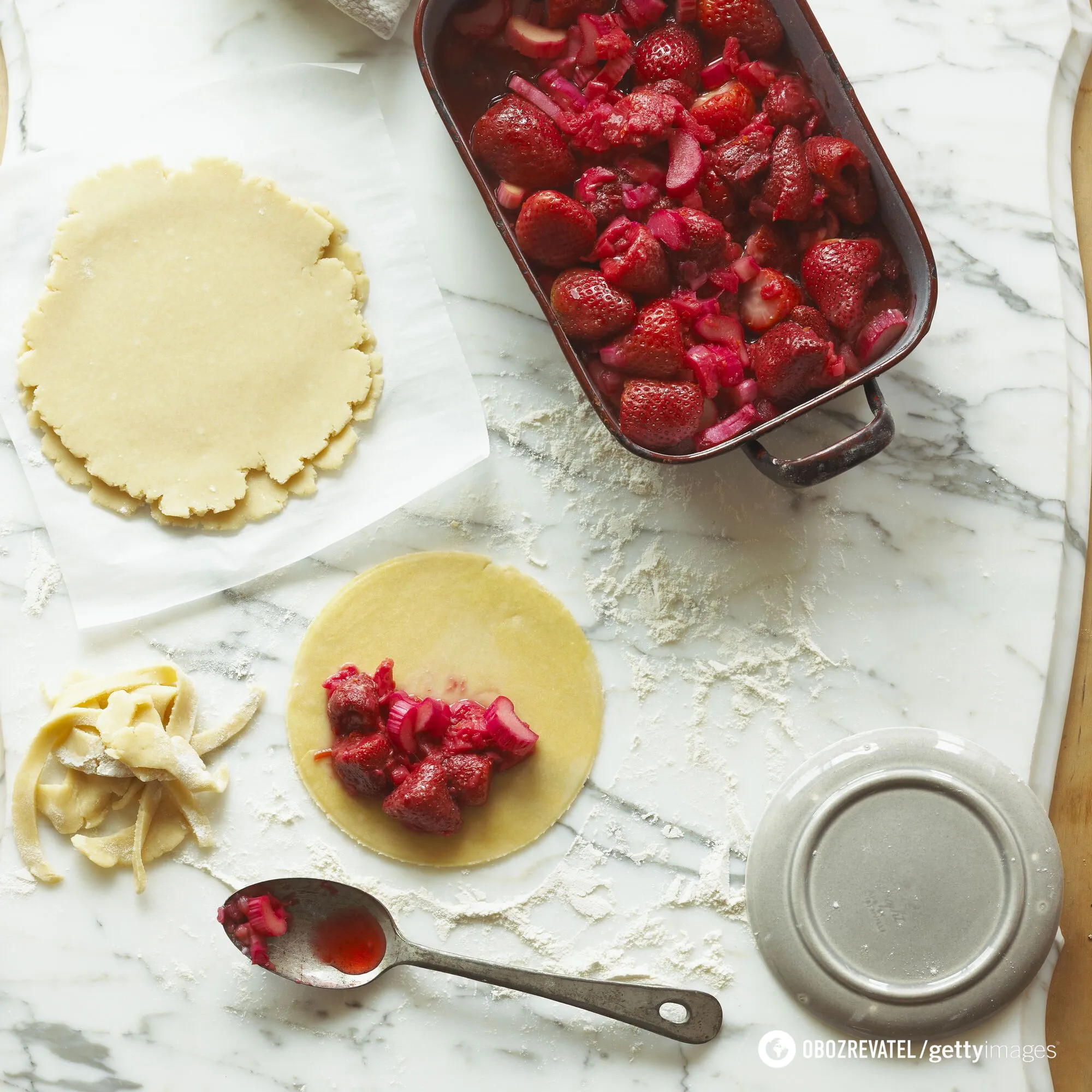 How to make a delicious strawberry pie.