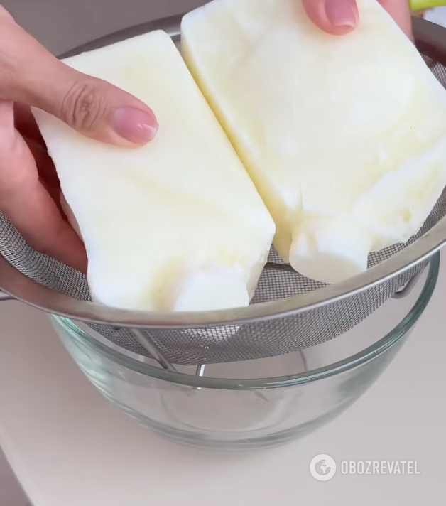 Frozen kefir