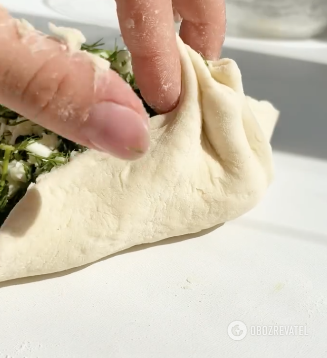 Khachapuri stuffing