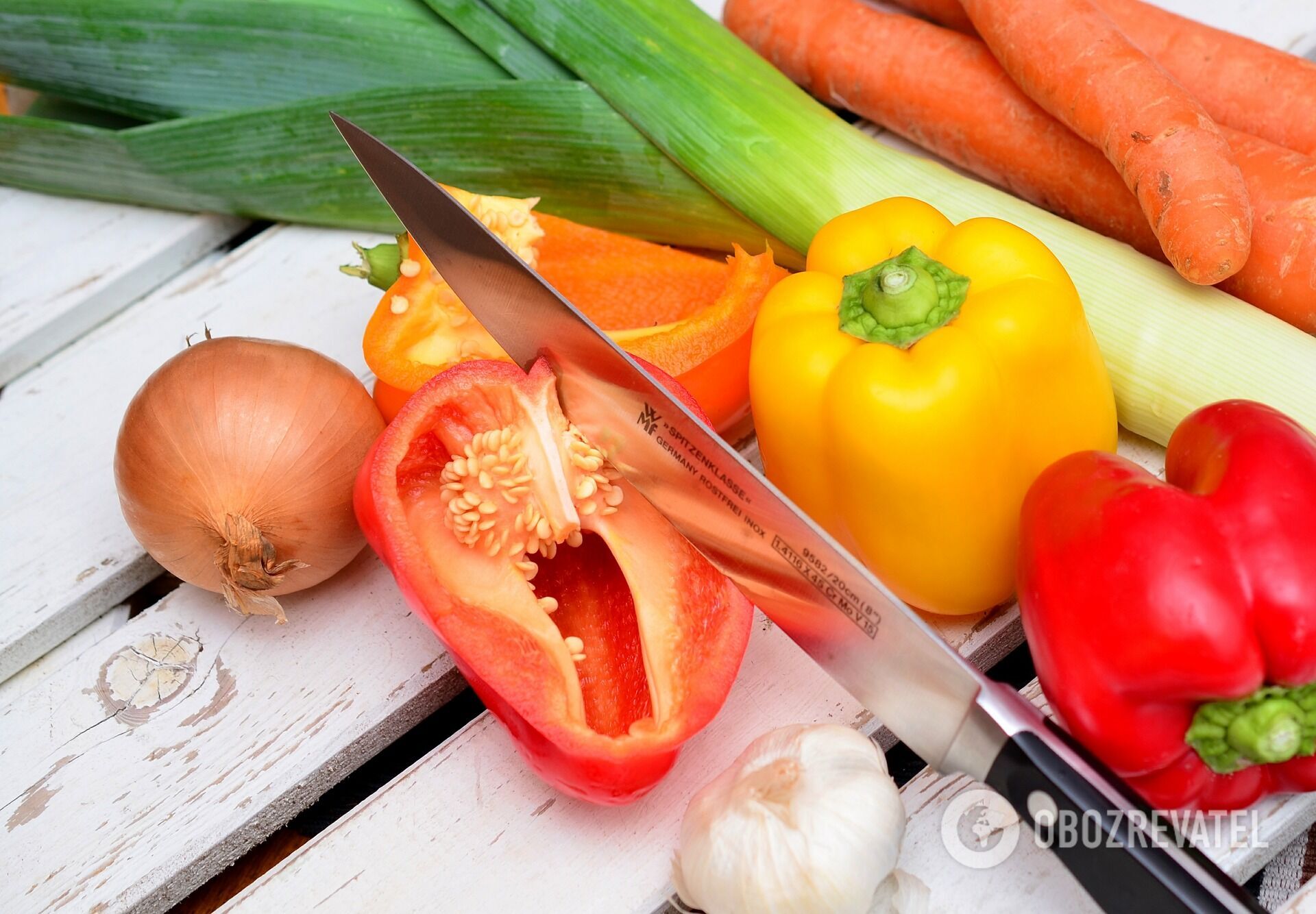 Vegetables for borscht