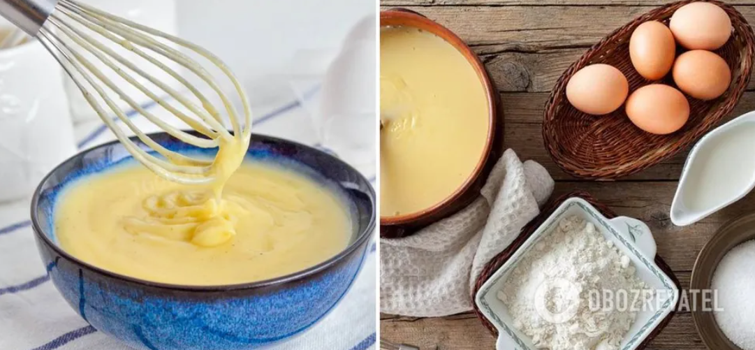 Custard for the cake