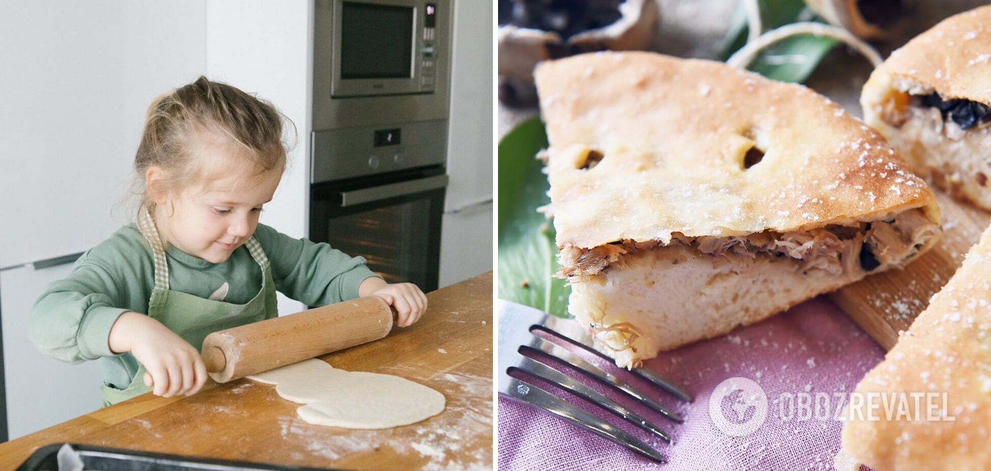 Cooking a pear pie