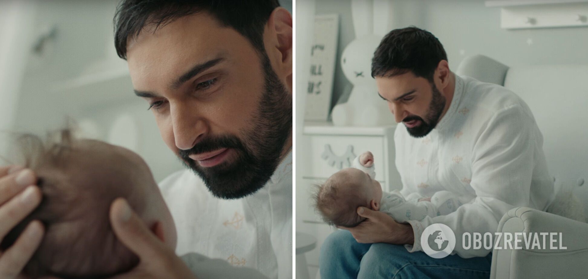 Vitalii Kozlovskyi showed his son's face for the first time. Photos and videos