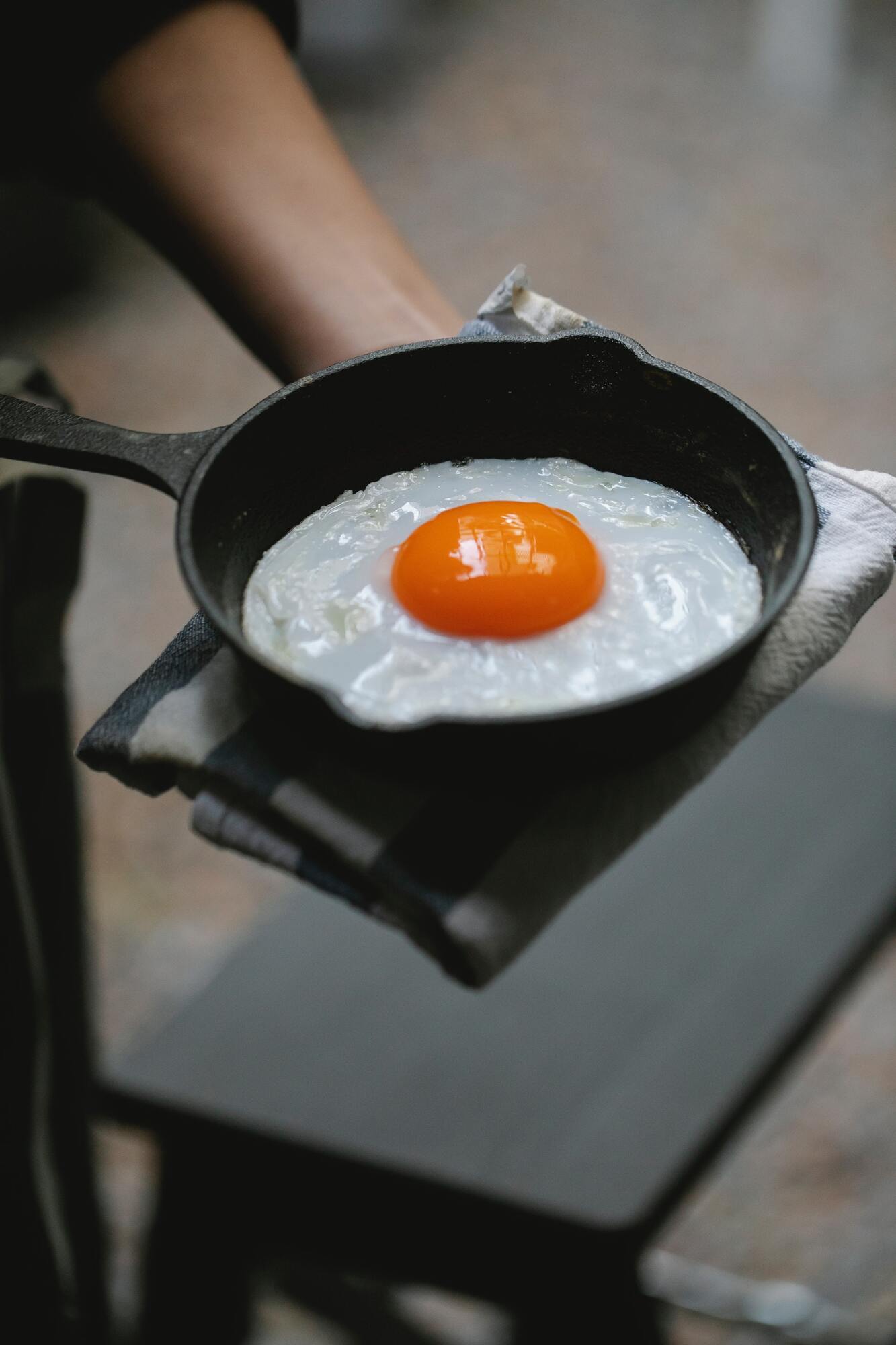 How not to cook eggs.