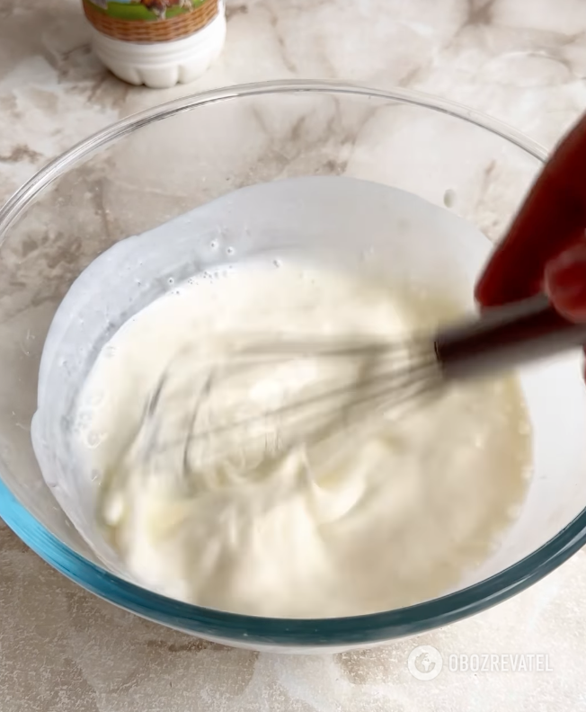 Preparing the dough