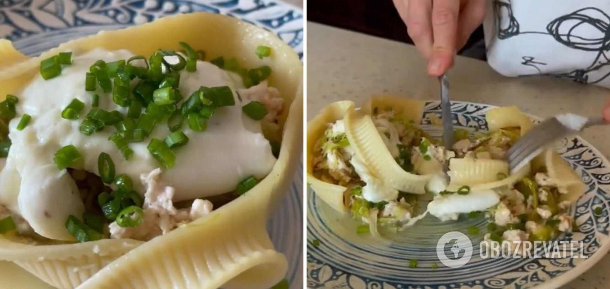 Navy-style pasta according to Olha Martynovska's recipe