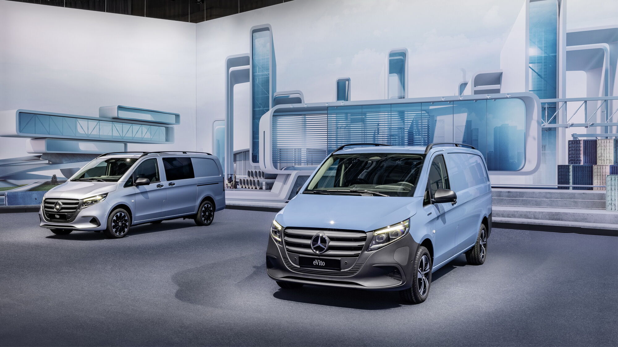 Mercedes-Benz updates the EQV, V-Class, Vito and eVito minivan families