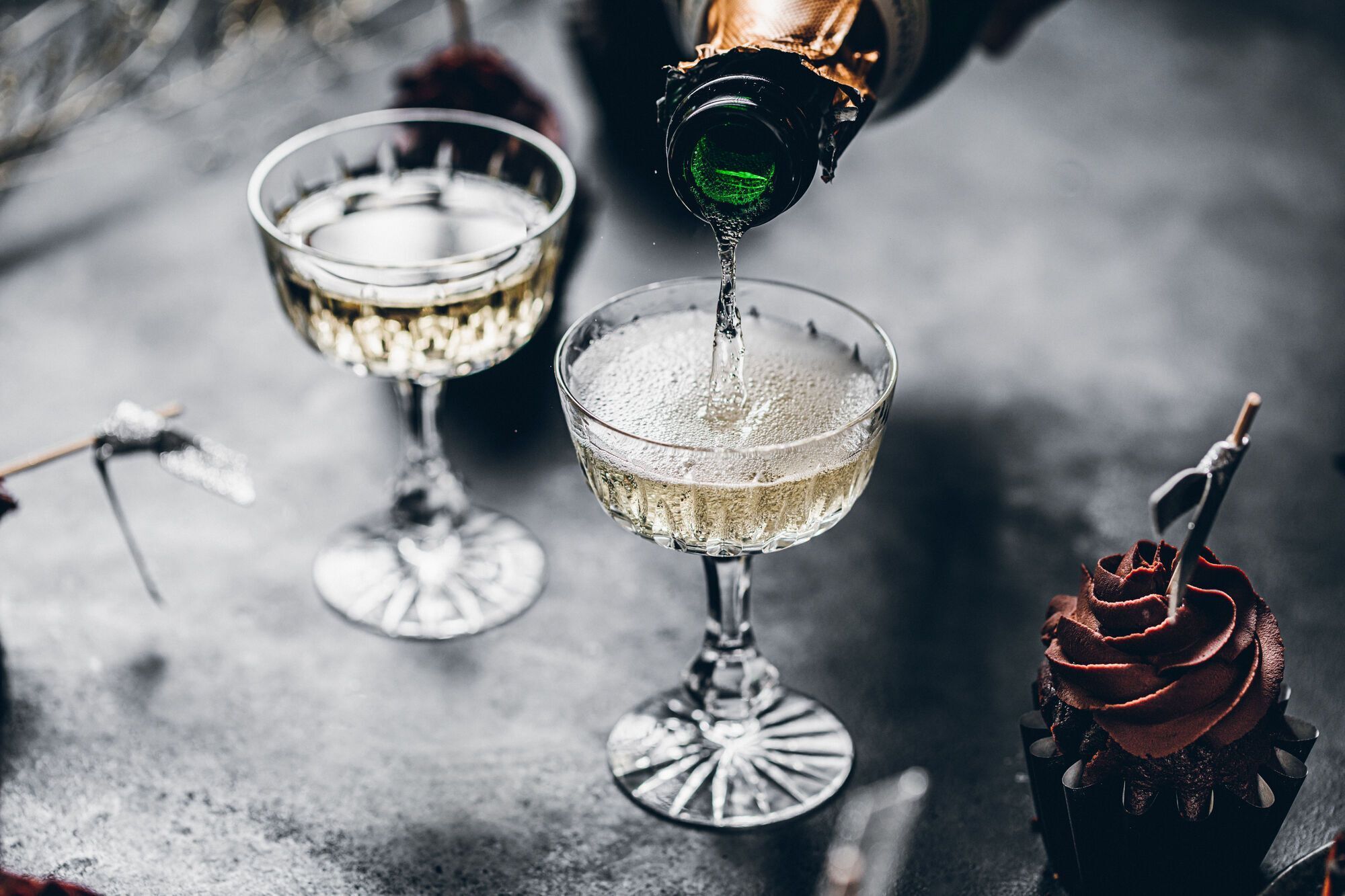 What is the best way to drink champagne